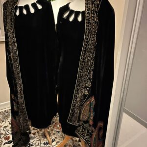 Hot seller black velvet